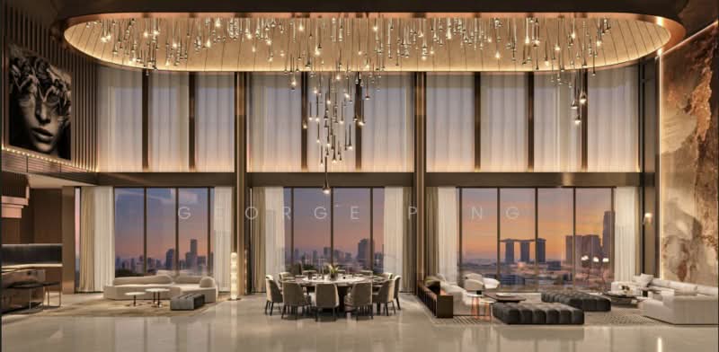 CanningHill Piers Condominium For Sale at S$ 68,000,000 | PropertyGuru Singapore - Living Room