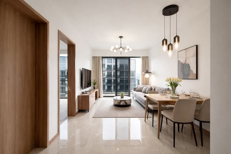 The Botany at Dairy Farm, 3 Dairy Farm Walk, Dairy Farm / Bukit Panjang / Choa Chu Kang, 2 Bedrooms, 603 sqft, Condominium For Sale, by Agnes Goh, 500096632 - Living Room - PropertyGuru.com.sg