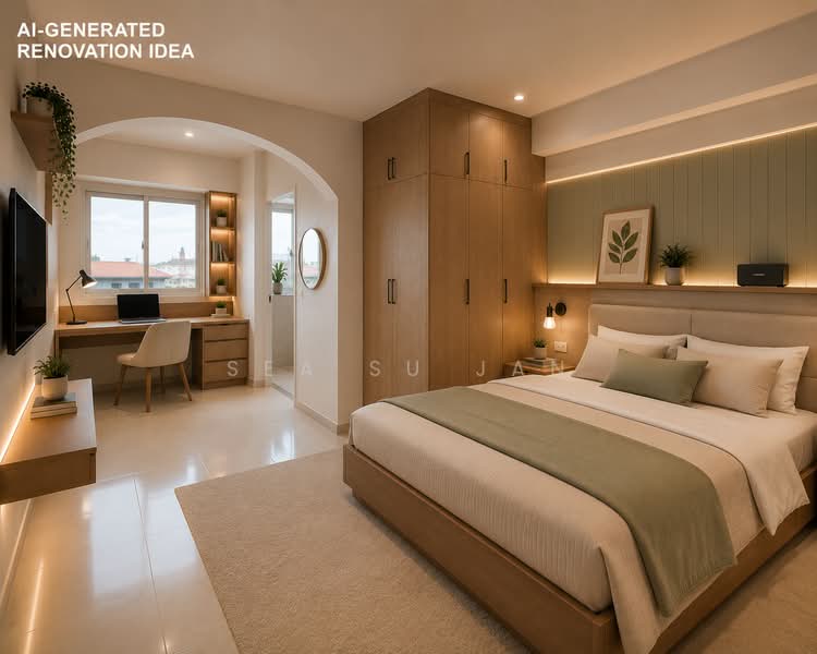 487C Tampines Street 45, 487C Tampines Street 45, 3 Bedrooms, 1,119 sqft, HDB Flat For Sale, by Sea Su Jan, 500096702 - Bedroom - PropertyGuru.com.sg