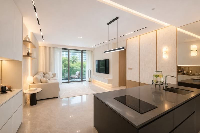 Amber Park Condominium For Sale at S$ 4,680,000 | PropertyGuru Singapore - Living Room