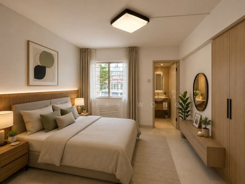 10 Gloucester Road, 10 Gloucester Road, 2 Bedrooms, 721 sqft, HDB Flat For Sale, by Thomas Wong, 500096731 - Master Bedroom - PropertyGuru.com.sg