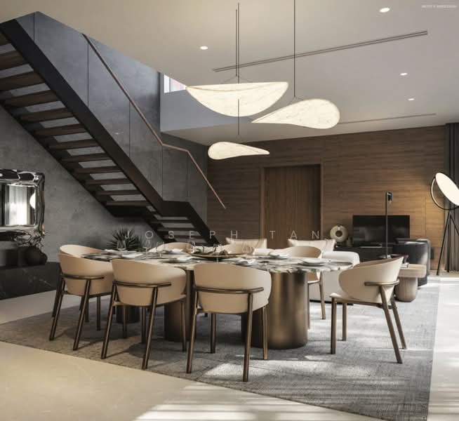 Palm avenue Semi-Detached House For Sale at S$ 8,980,000 | PropertyGuru Singapore - Dining Room