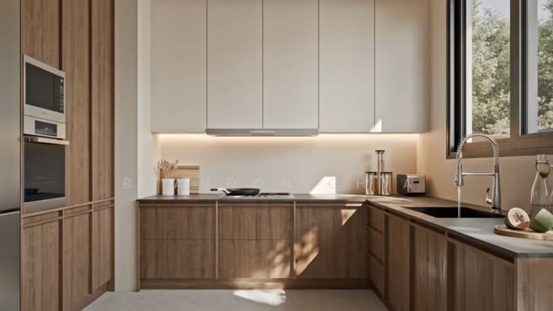 Brand New Semi-D | Tay Lian Teck Road Semi-Detached House For Sale at S$ 8,780,000 | PropertyGuru Singapore - Kitchen