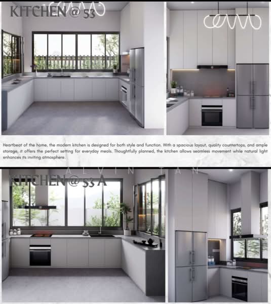 BRAND NEW FREEHOLD SEMI D/ D15/NEAR MRT Semi-Detached House For Sale at S$ 8,500,000 | PropertyGuru Singapore - Kitchen