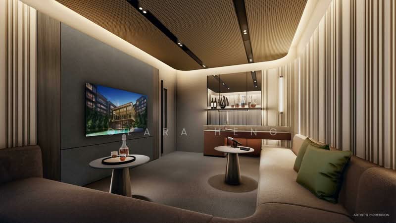 Terra Hill Condominium For Sale at S$ 5,606,000 | PropertyGuru Singapore - Living Room
