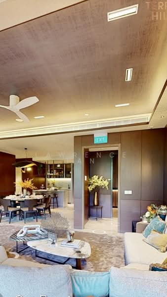 Terra Hill Condominium For Sale at S$ 5,606,000 | PropertyGuru Singapore - Living Room