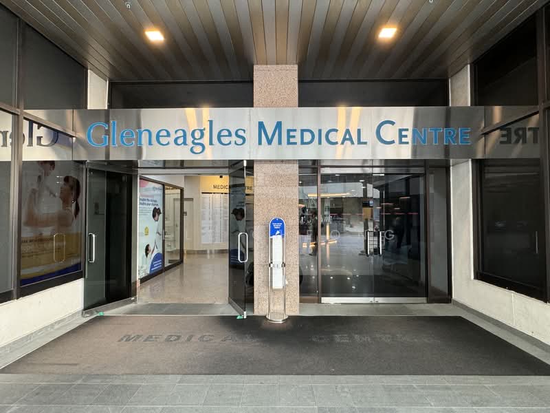 Gleneagles Hospital, 6A Napier Road, 678 sqft, Medical For Sale, by Elle Cheong, 500096902 - Entrance - CommercialGuru.com.sg