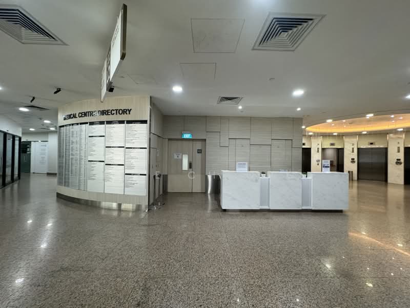 Gleneagles Hospital, 6A Napier Road, 678 sqft, Medical For Sale, by Elle Cheong, 500096902 - Lobby - CommercialGuru.com.sg
