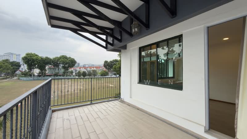 Serangoon Lane Semi-Detached House For Sale at S$ 3,680,000 | PropertyGuru Singapore - Common Bedroom 2 Balcony