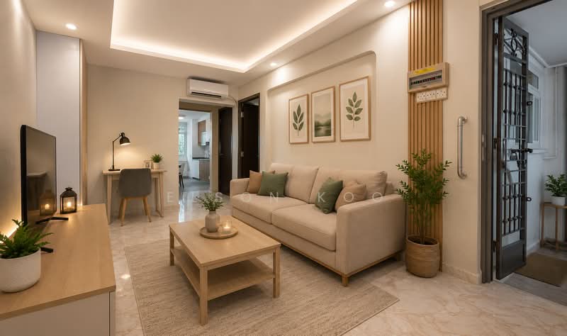 276 Tampines Street 22, 276 Tampines Street 22, 2 Bedrooms, 796 sqft, HDB Flat For Sale, by Elson Koo, 500097084 - Living Room - PropertyGuru.com.sg