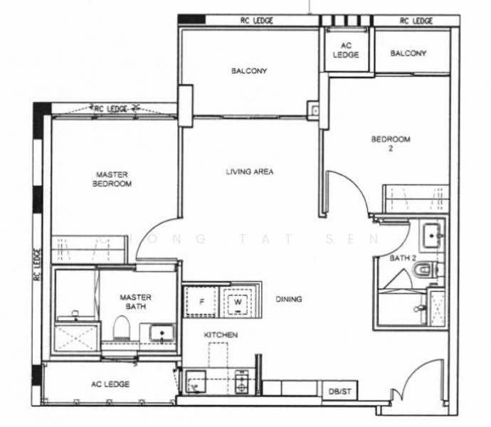 Botanique at Bartley, 223 Upper Paya Lebar Road, 2 Bedrooms, 732 sqft, Condominium For Sale, by Chong Tat Sen, 500097135 - PropertyGuru.com.sg