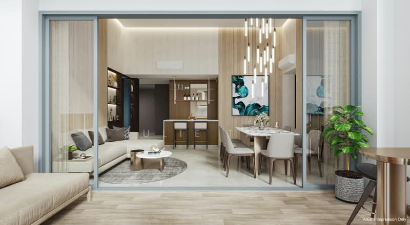 Springleaf Residence Condominium For Sale at S$ 3,115,000 | PropertyGuru Singapore - Living Room