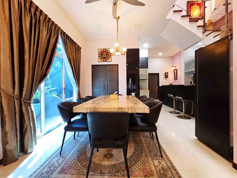 Luxurious Freehold Corner Terrace @ Upper Thomson | Newly Renovated | 1km CHIJ St Nicholas Corner Terrace For Sale at S$ 5,500,000 | PropertyGuru Singapore - Dining Room