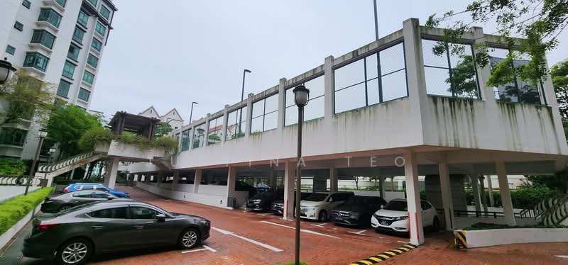 The Hillside Condominium For Sale at S$ 2,350,000 | PropertyGuru Singapore - Basement and ground level carparks