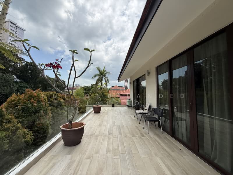 Beautiful Detached Villa Resort with Private Pool and Indoor Outdoor Living Detached House For Sale at S$ 11,800,000 | PropertyGuru Singapore - Balcony