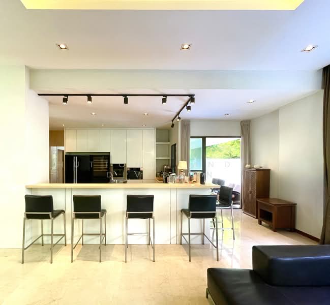 Beautiful Detached Villa Resort with Private Pool and Indoor Outdoor Living Detached House For Sale at S$ 11,800,000 | PropertyGuru Singapore - Kitchen