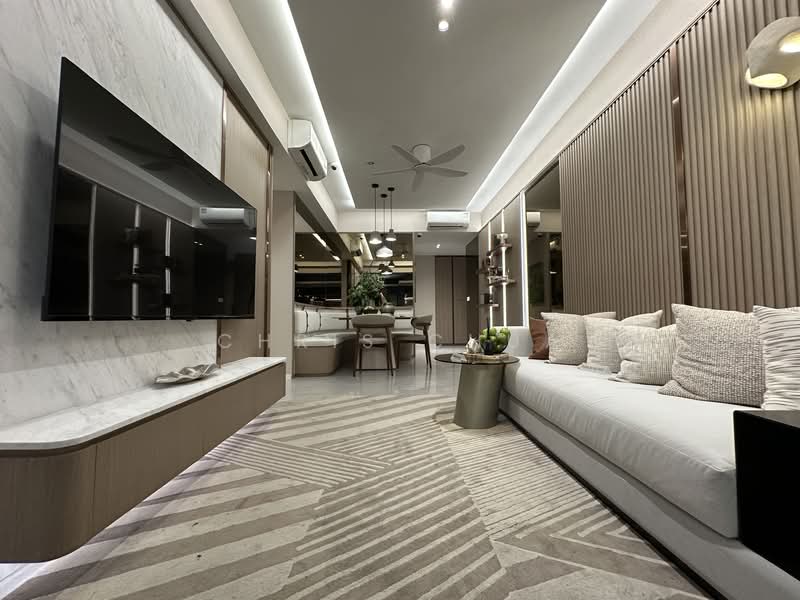 PARKTOWN Residence Condominium For Sale at S$ 2,605,000 | PropertyGuru Singapore - Living Room