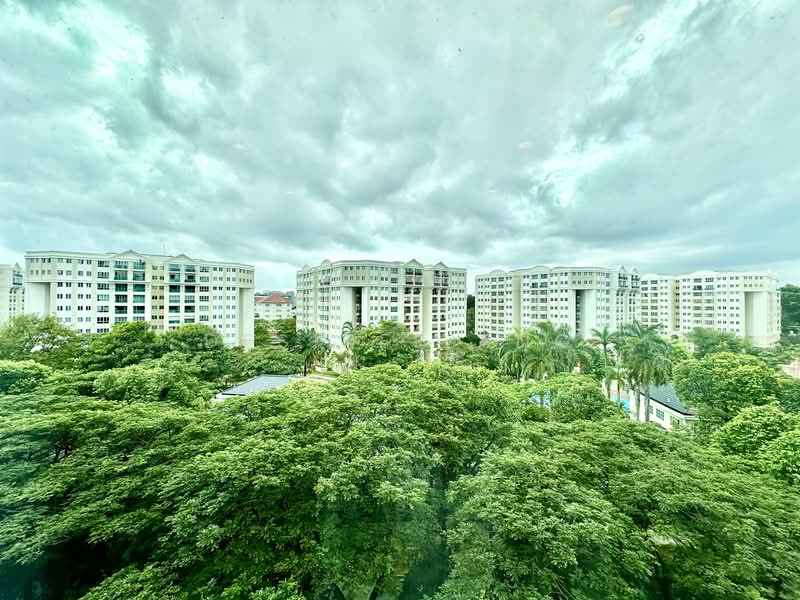Changi Rise Condo, 10 Simei Rise, 3 Bedrooms, 1,130 sqft, Condominium For Rent, by Desiree Ang, 500097332 - Unblock view from living room  - PropertyGuru.com.sg