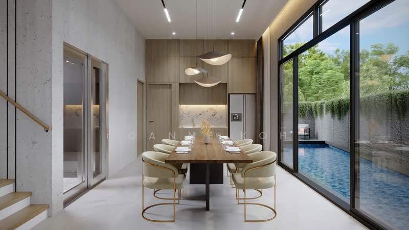 Springleaf Collection Terraced House For Sale at S$ 5,588,000 | PropertyGuru Singapore - Dining Room