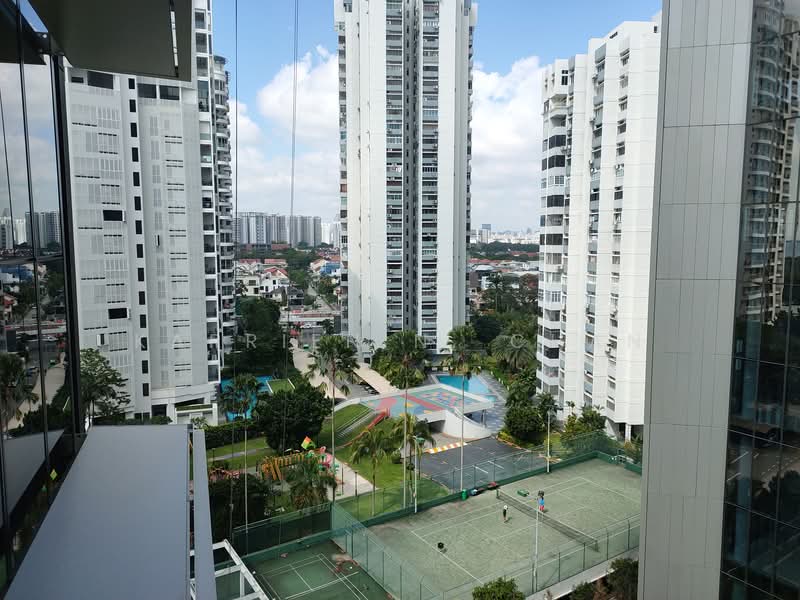 Amber Park Condominium For Sale at S$ 4,700,000 | PropertyGuru Singapore - City view from balcony 
