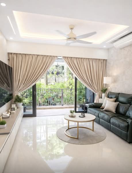 The Visionaire, 198 Canberra Drive, 3 Bedrooms, 1,259 sqft, Executive Condominium For Sale, by Benjamin Goh L H, 500097522 - Living Room - PropertyGuru.com.sg