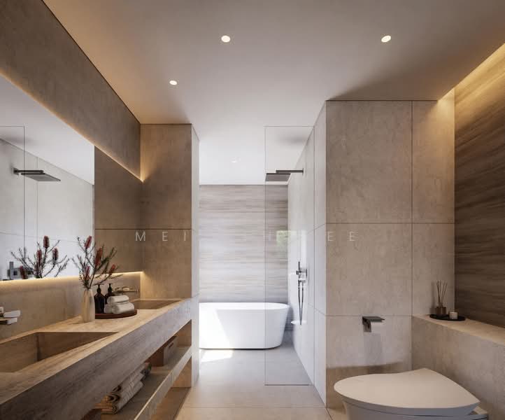 Multiple Brand New Luxury Semi-Ds at East Coast, near Siglap MRT! Semi-Detached House For Sale at S$ 8,980,000 | PropertyGuru Singapore - Bathroom