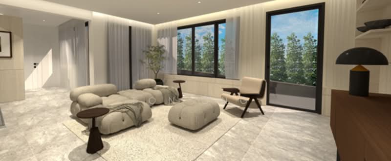 ⭐LEGACY HOMES⭐ Braddell Heights Estate Brand New Semi-Ds Semi-Detached House For Sale at S$ 9,900,000 | PropertyGuru Singapore - Living Room