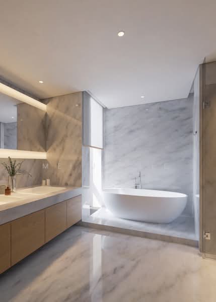 Brand New Luxury Bungalow Within 1KM From Henry Park Primary! Detached House For Sale at S$ 18,500,000 | PropertyGuru Singapore - Bathroom