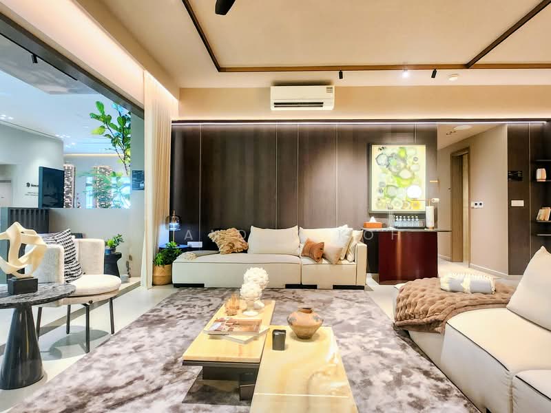 River Modern Condominium For Sale at S$ 5,995,000 | PropertyGuru Singapore - Living Room