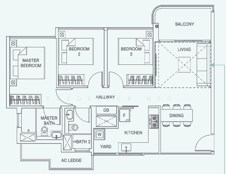 For Rent Hundred Palms Residences