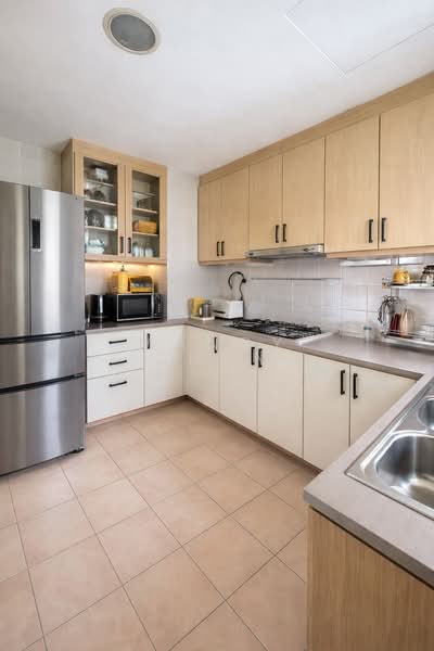 Rivervale Crest Condominium For Sale at S$ 1,628,000 | PropertyGuru Singapore - Kitchen (artist impression)