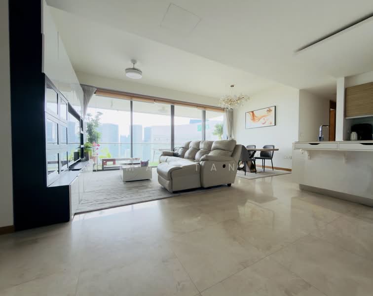 Concourse Skyline Condominium For Sale at S$ 7,500,000 | PropertyGuru Singapore - Living Room
