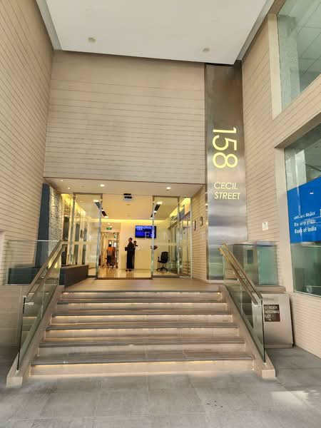 158 Cecil Street, 158 Cecil Street, Boat Quay / Raffles Place / Marina, 10,086 sqft, Office For Rent, by Jayden Toh, 500097726 - Entrance - CommercialGuru.com.sg