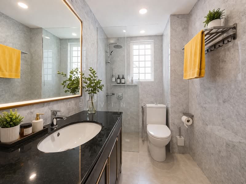 Meragi Close | Upper Changi Landed, Meragi Close, 7 Bedrooms, 3,750 sqft, Terraced House For Sale, by Delvin Ong, 500097731 - Bathroom - PropertyGuru.com.sg