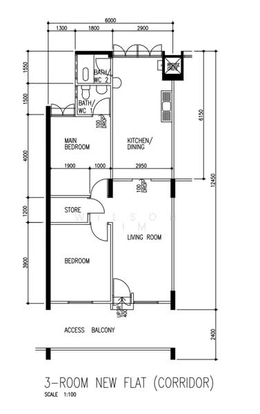 374 Clementi Avenue 4, 374 Clementi Avenue 4, 1 Bedroom, 732 sqft, HDB Flat For Sale, by Wilson Lim, 500097849 - PropertyGuru.com.sg