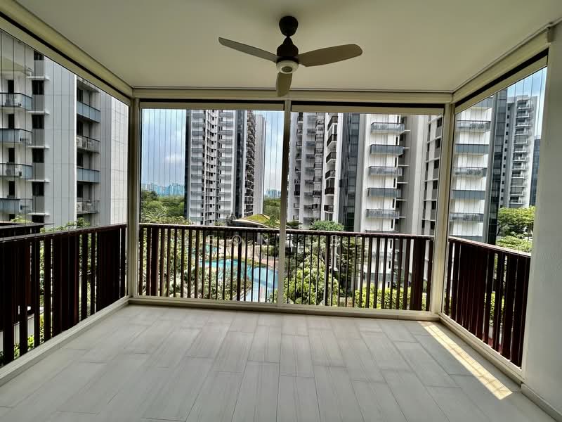 Lakeville, 3 Jurong Lake Link, 3 Bedrooms, 1,140 sqft, Condominium For Rent, by Leon Lee, 500097929 - Balcony - PropertyGuru.com.sg