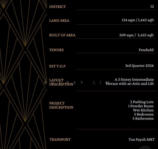 Luxe, Boon Teck Road, 5 Bedrooms, 5,425 sqft, Terraced House For Sale, by Audrey Lim, 500097932 - PropertyGuru.com.sg