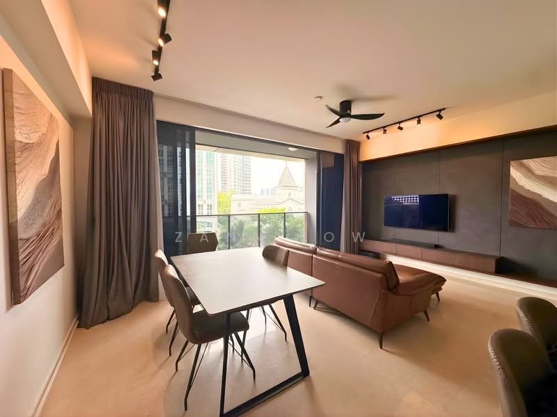 Kopar At Newton Condominium For Sale at S$ 4,500,000 | PropertyGuru Singapore - Living Room