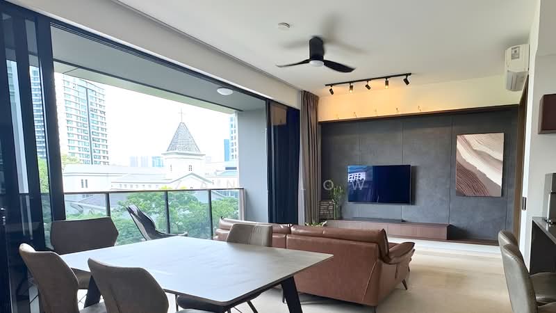 Kopar At Newton Condominium For Sale at S$ 4,500,000 | PropertyGuru Singapore - Living Room