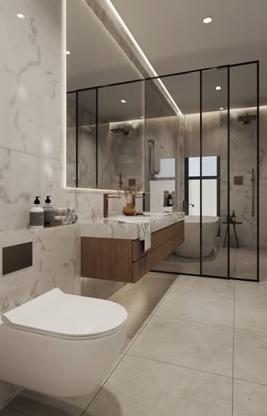 Clarity Terraced House For Sale at S$ 5,850,000 | PropertyGuru Singapore - Bathroom