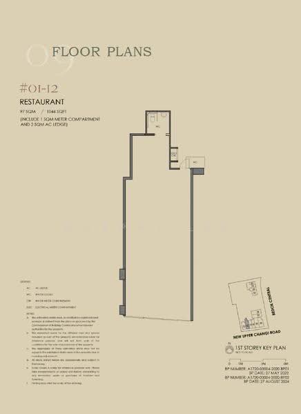 Sky Eden @ Bedok, 1 Bedok Central, Bedok / Upper East Coast, 1,044 sqft, Food & Beverage For Sale, by Murphy Lee, 500098086 - CommercialGuru.com.sg