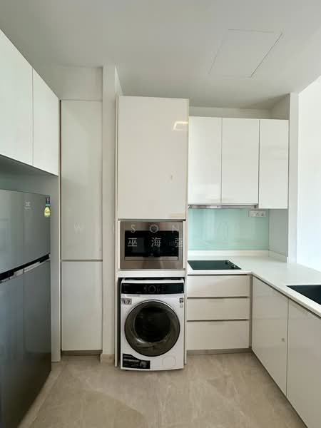 Kingsford Hillview Peak, 101 Hillview Rise, 1 Bedroom, 527 sqft, Condominium For Sale, by Wilson Wu 巫海强, 500098100 - Kitchen - PropertyGuru.com.sg