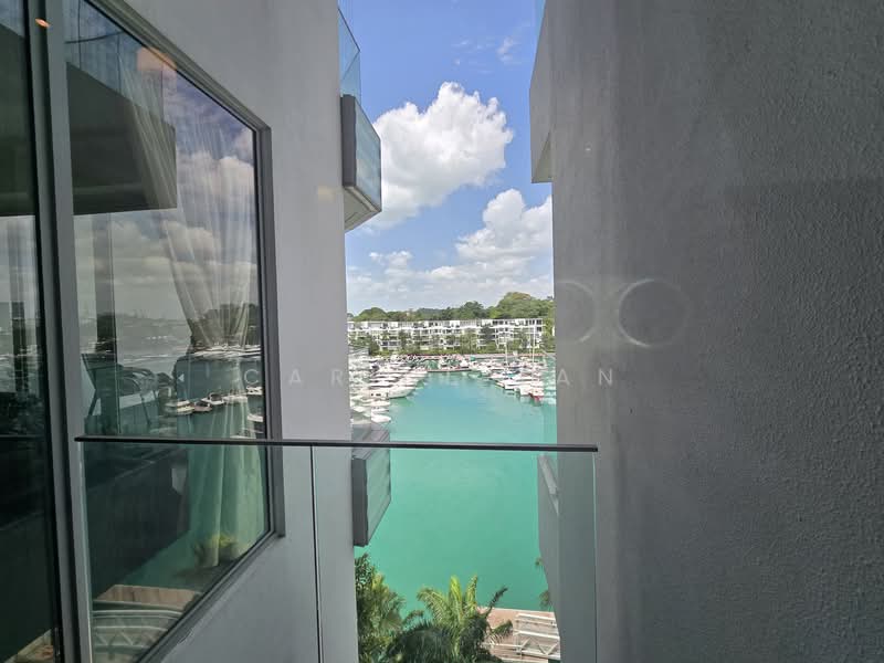 View from dining area