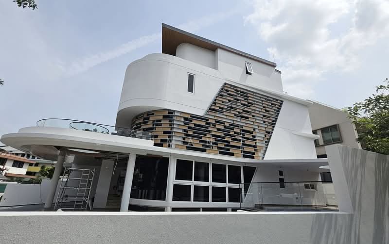 Brand New 2.5+Basement Storey Semi-D @ Tai Yuan Garden, Serangoon Garden, Grace Park, Lor Chuan Semi-Detached House For Sale at S$ 9,500,000 | PropertyGuru Singapore - Exterior