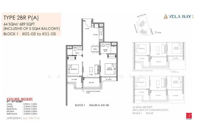 Vela Bay Condominium For Sale at S$ 2,995,800 | PropertyGuru Singapore