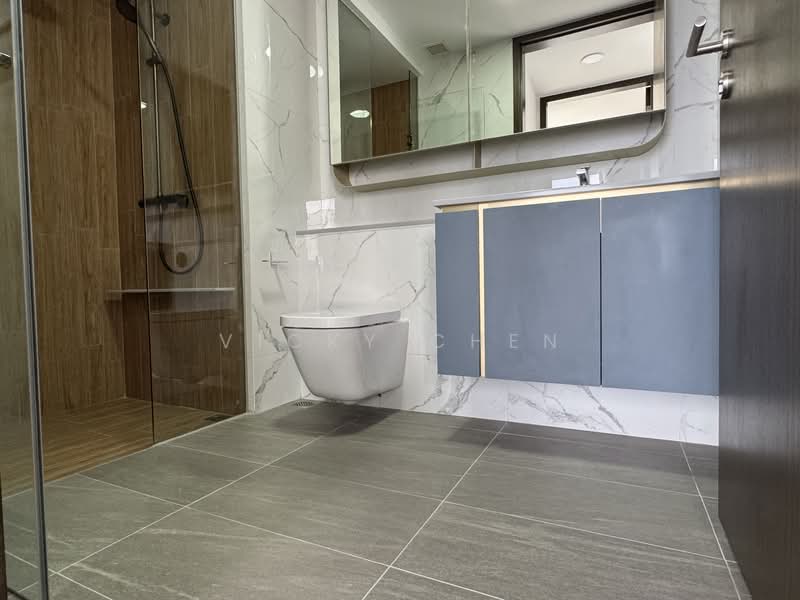 AMO Residence, 23 Ang Mo Kio Rise, 2 Bedrooms, 614 sqft, Condominium For Rent, by Vicky Chen, 500098407 - Bathroom - PropertyGuru.com.sg