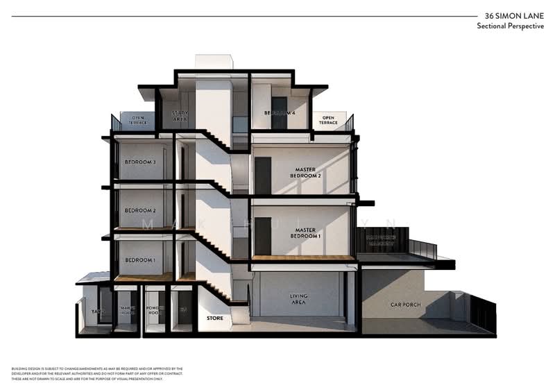 Brand New Freehold 3.5 Storey Inter-Terrace with Private Lift & Mezzanine in Kovan Estate Terraced House For Sale at S$ 6,500,000 | PropertyGuru Singapore