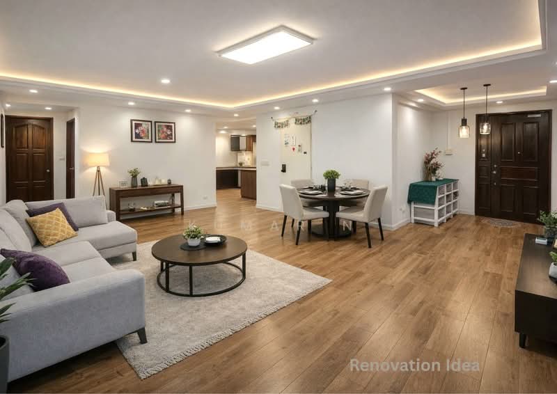 228A Compassvale Walk, 228A Compassvale Walk, 3 Bedrooms, 1,238 sqft, HDB Flat For Sale, by Kumar N, 500098433 - Living Room - PropertyGuru.com.sg