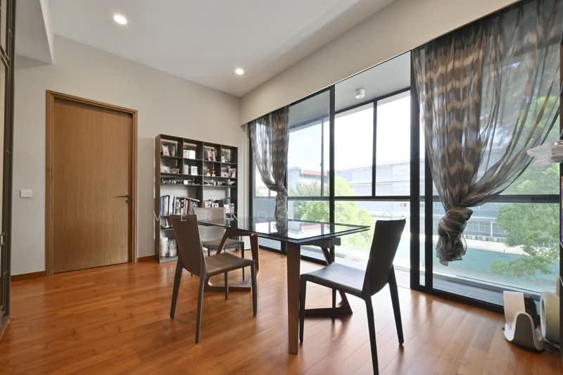 NEW LIST! MOVE IN CORNER TERRACE@KISMIS RESIDENCES. Corner Terrace For Sale at S$ 7,500,000 | PropertyGuru Singapore - Dining Room