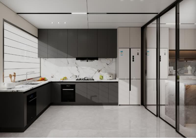 ⭐AlexaLanded⭐ Meet Arboré Brand New D19 Terrace Built 6000sqft Terraced House For Sale at S$ 7,388,888 | PropertyGuru Singapore - Huge Enclosed Wet Kitchen